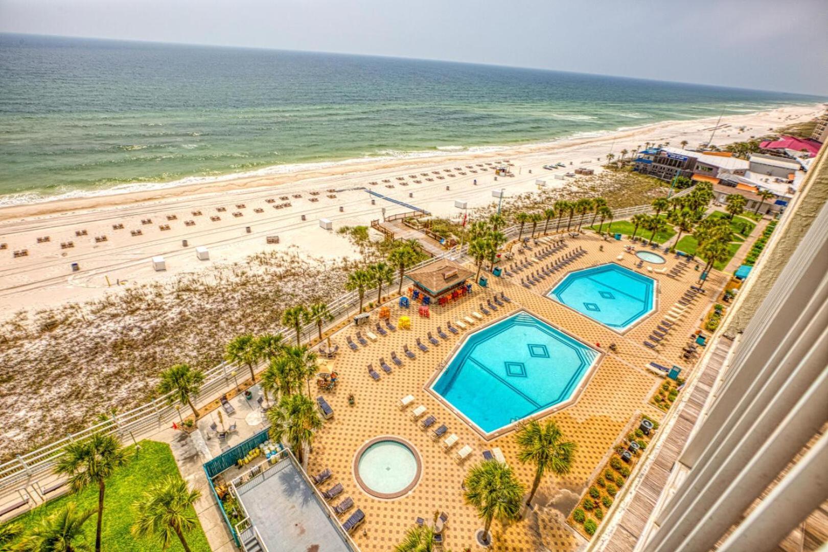 Oceanfront Condo #1125 At Summit Panama City Beach Exteriör bild